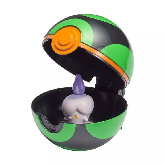 Pokemon Clip N Go Litwick & Dusk Ball New Slight Damage to Package - Picture 1 of 10